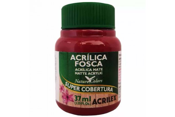 TINTA ACRILICA FOSCA 37ML ACRILEX CEREJA